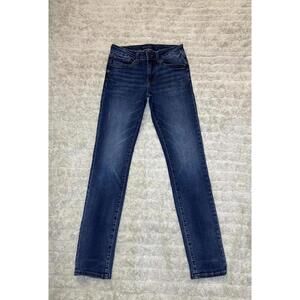 Aeropostale classic dark wash mid-rise skinny jeans Size 29/32